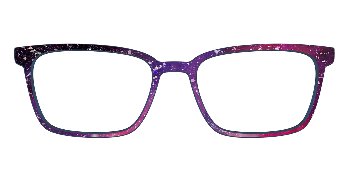The Twilight Sky with Holographic Glitter - Front Top Image - Pair Eyewear