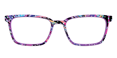 The Vaporwave Marble with Star Glitter - Front Top Thumbnail - Pair Eyewear