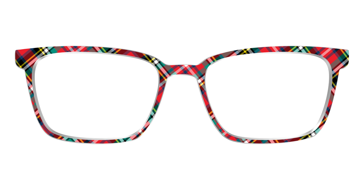 The Winter Plaid - Front Top Image - Pair Eyewear