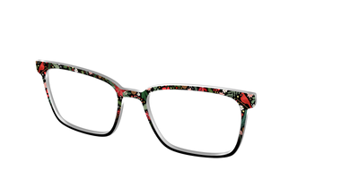 The Winter Wonderland Floral - Angle Top Thumbnail - Pair Eyewear