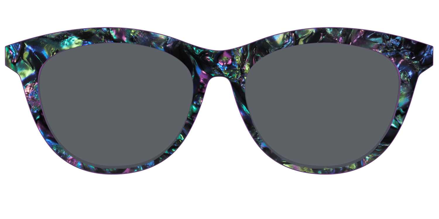 The Polarized Abalone Sun Top - Front Top Image - Pair Eyewear