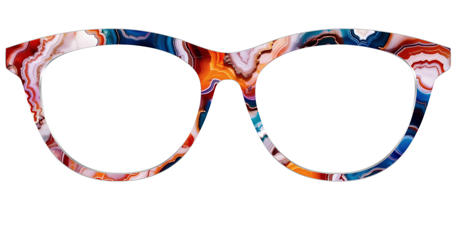 The Abroad Agate - Front Top Image - Pair Eyewear