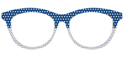 The Aegean Polka Dot Print Mix - Front Top Thumbnail - Pair Eyewear