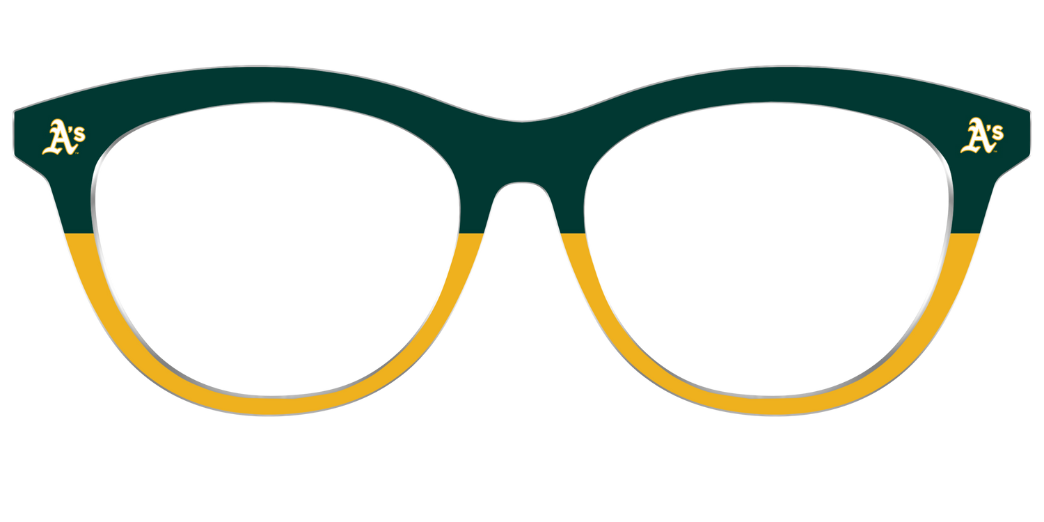 The Athletics Split - Front Top Image - Pair Eyewear