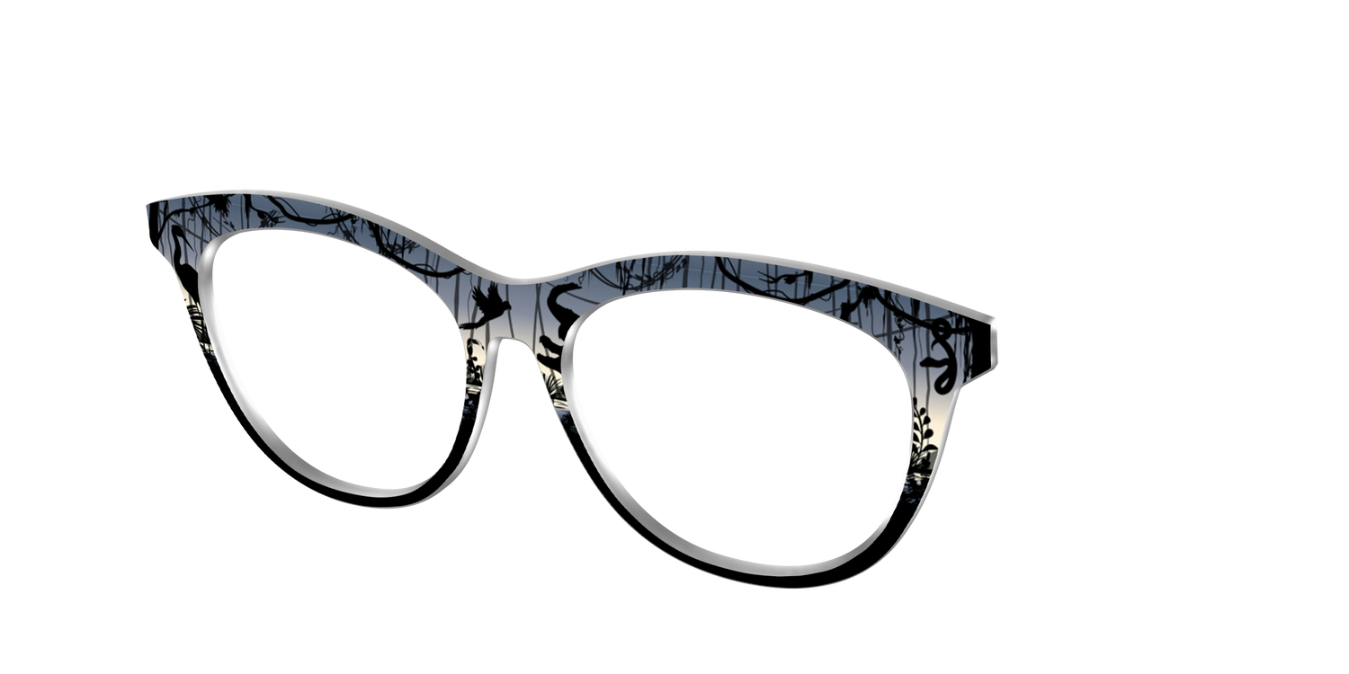 The Bayou After Dark - Angle Top Image - Pair Eyewear