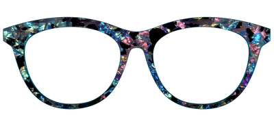 The Black Prismatic Pearl Tortoise - Front Top Thumbnail - Pair Eyewear