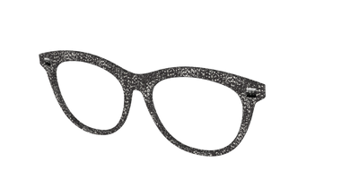 The Black Sparkle - Angle Top Thumbnail - Pair Eyewear