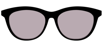 The Black with Gray Gaming Lens - Front Top Thumbnail - Pair Eyewear