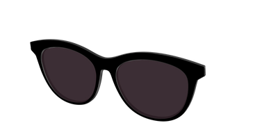 The Black with Urban Explorer Lens - Angle Top Thumbnail - Pair Eyewear