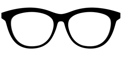 The Black - Front Top Thumbnail - Pair Eyewear
