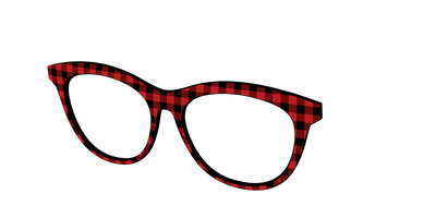 The Buffalo Plaid - Angle Top Thumbnail - Pair Eyewear