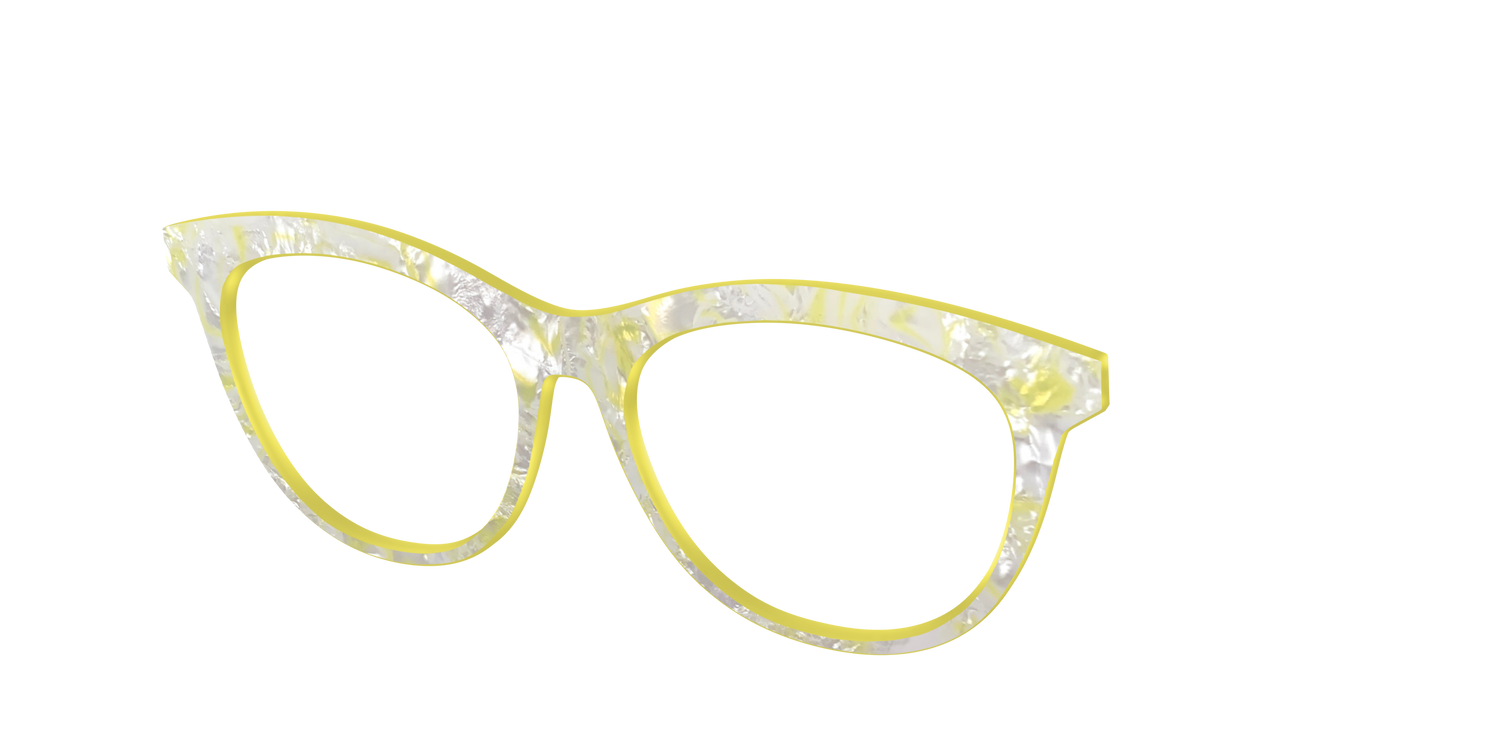 The Buttercup Pearl Tortoise - Angle Top Image - Pair Eyewear