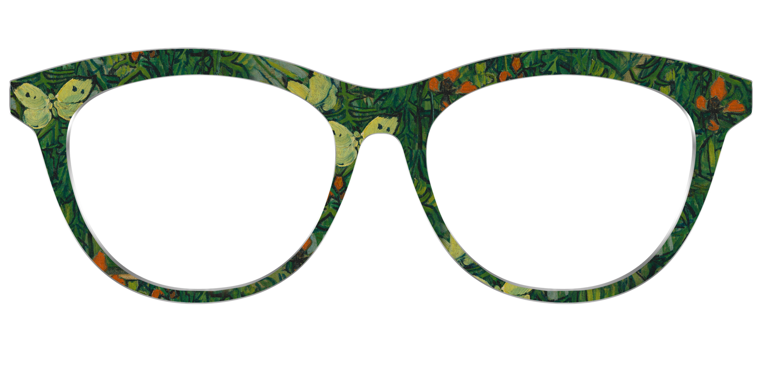 The Butterflies and Poppies - Front Top Image - Pair Eyewear