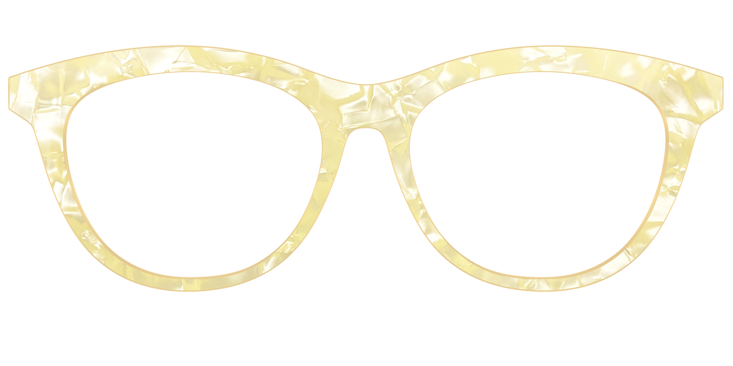 The Citrine Pearl Marble - Front Top Image - Pair Eyewear