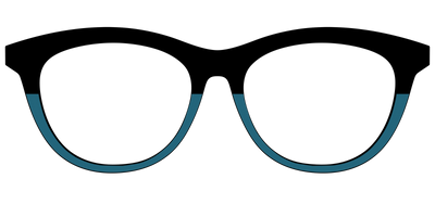 The Cobalt Split - Front Top Thumbnail - Pair Eyewear