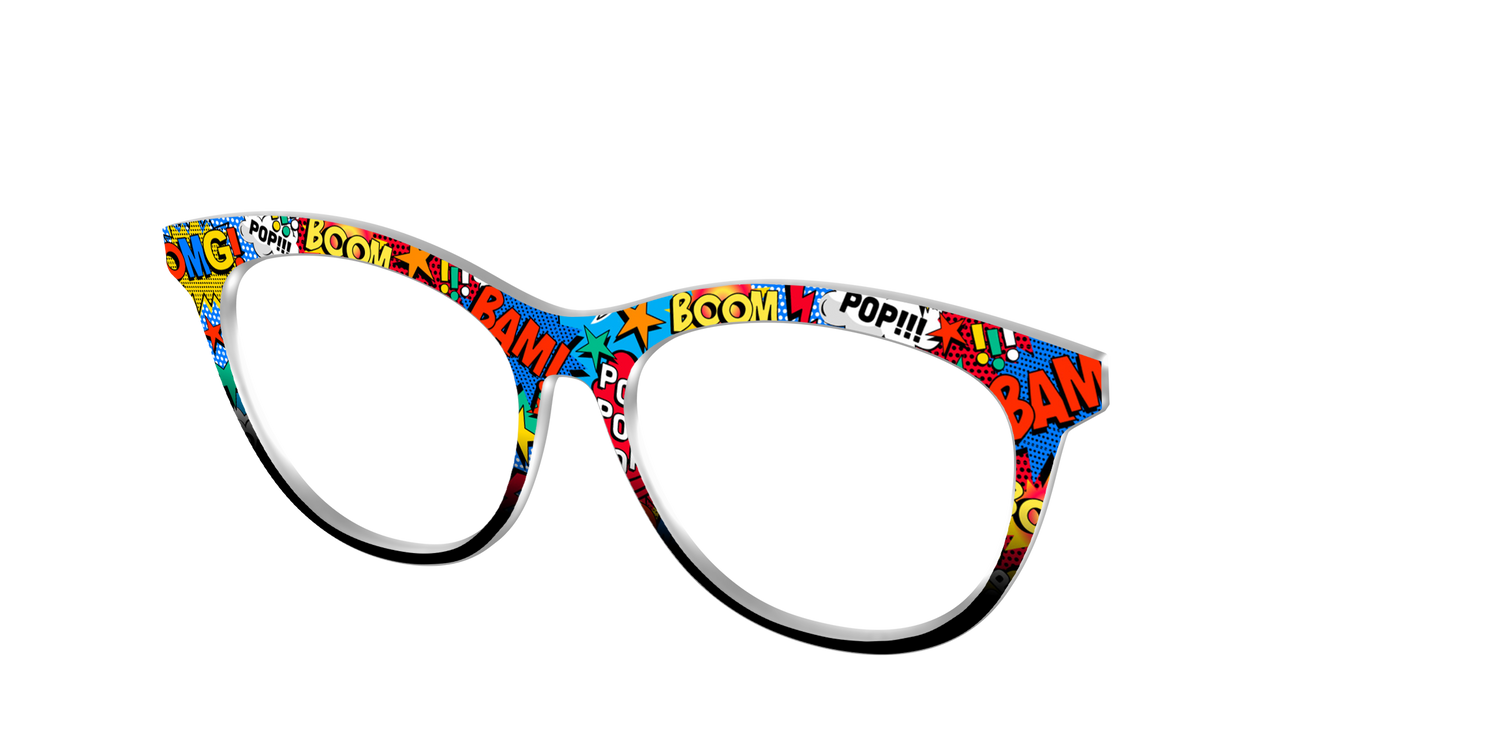 The Comic Strip - Angle Top Image - Pair Eyewear