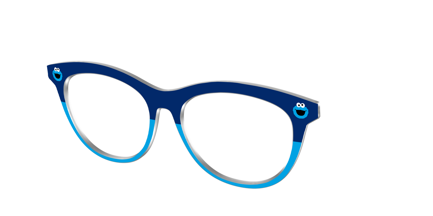 The Cookie Monster - Angle Top Image - Pair Eyewear