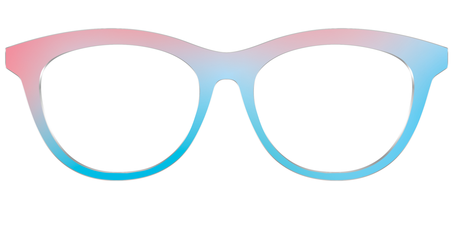 The Daybreak Ombre - Front Top Image - Pair Eyewear