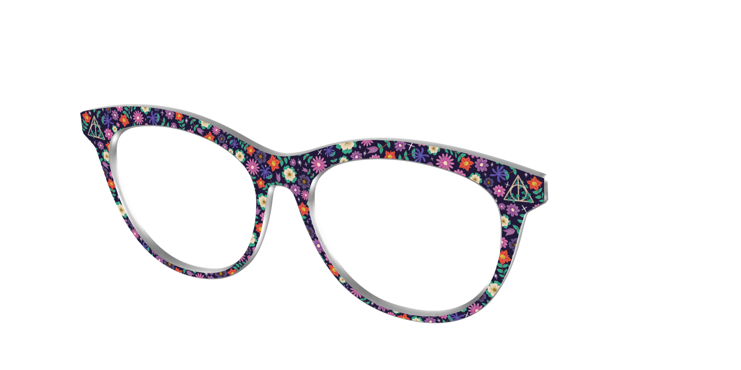 The Deathly Hallows Floral - Angle Top Image - Pair Eyewear