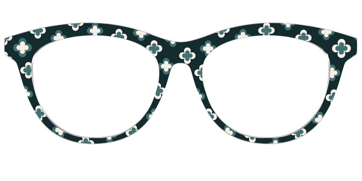 The Ditsy Clover Dot - Front Top Image - Pair Eyewear