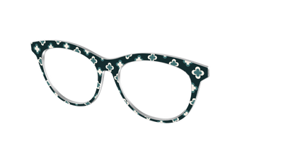 The Ditsy Clover Dot - Angle Top Thumbnail - Pair Eyewear