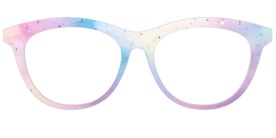 The Dreamy Pastel with Holographic Glitter - Front Top Thumbnail - Pair Eyewear