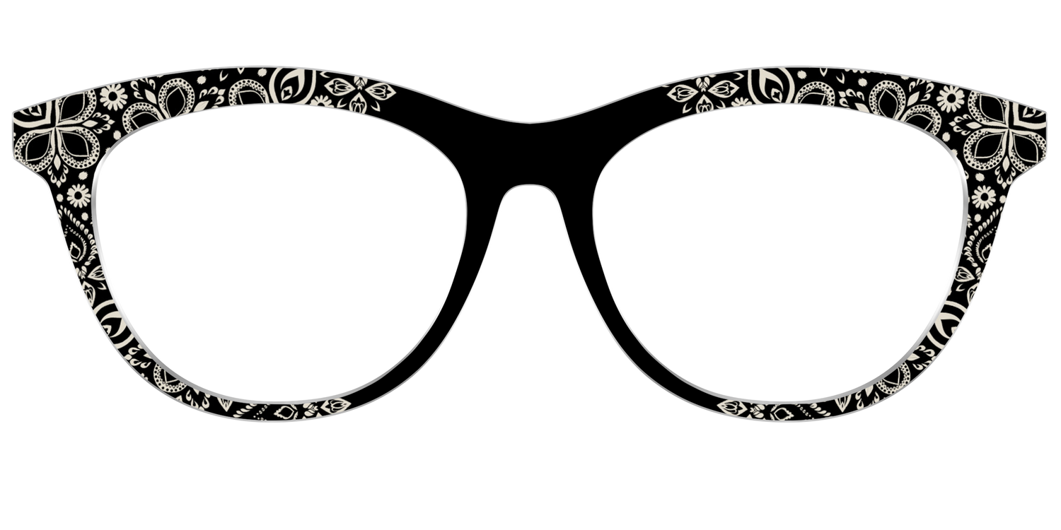 The Ecru Embroidery - Front Top Image - Pair Eyewear