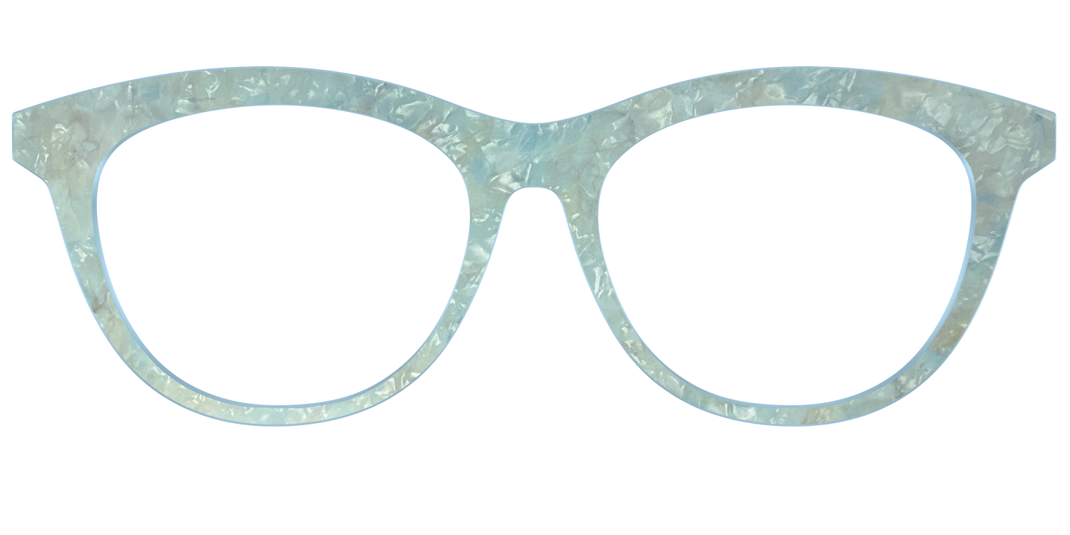 The Ethereal Pearl - Front Top Image - Pair Eyewear