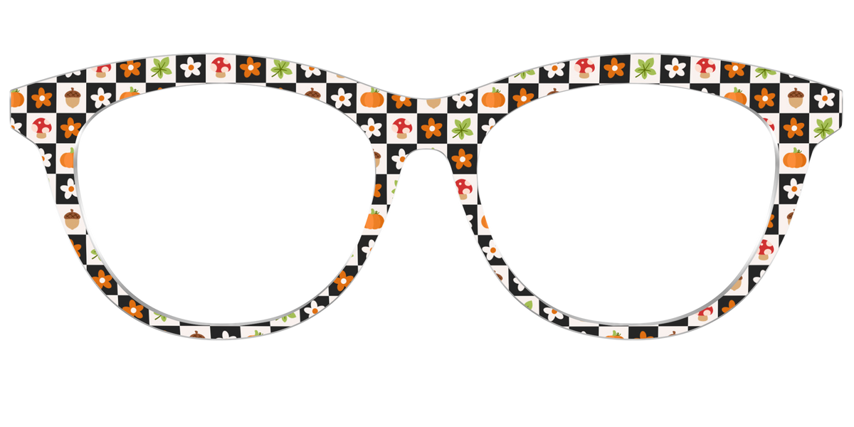 The Fall Festive Check - Front Top Image - Pair Eyewear