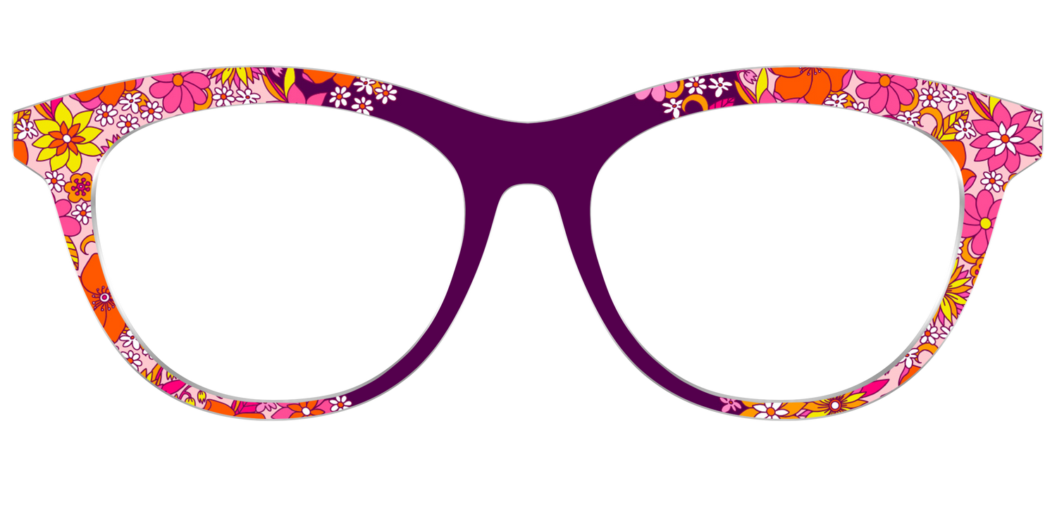 The Far Out Floral - Front Top Image - Pair Eyewear