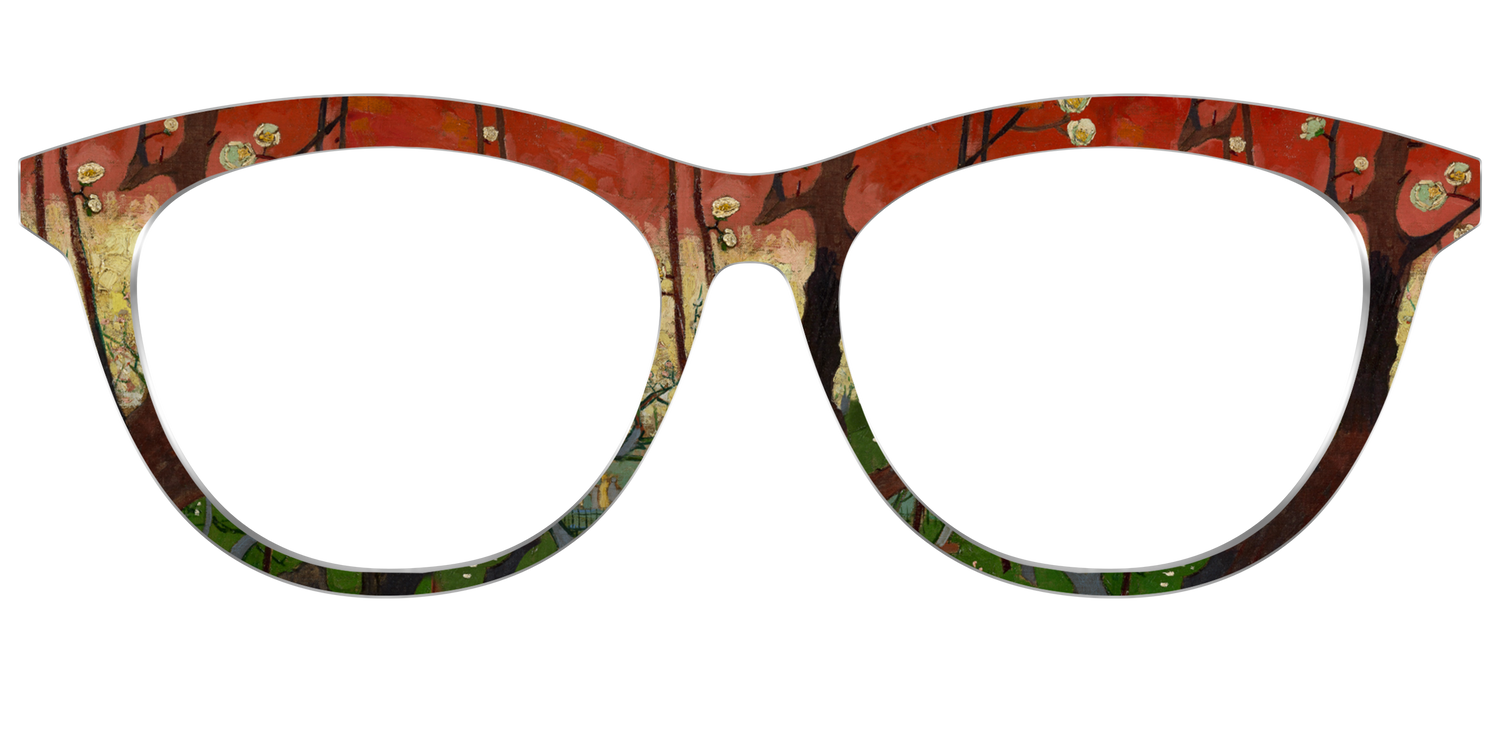The Flowering Plum Orchard - Front Top Image - Pair Eyewear
