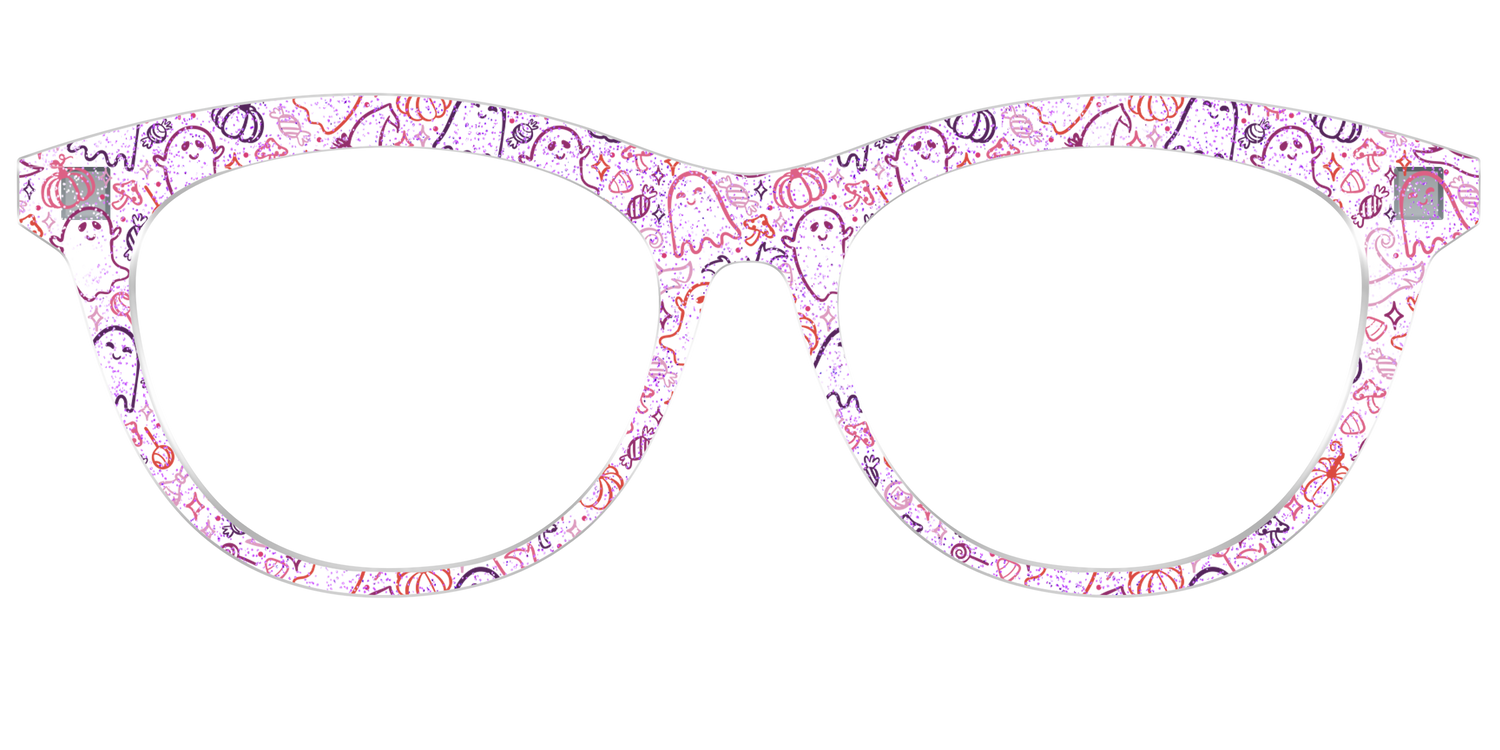 The Frightfully Fun Doodles Crystal - Front Top Image - Pair Eyewear