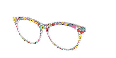 The Funky Foil Stickers - Angle Top Thumbnail - Pair Eyewear