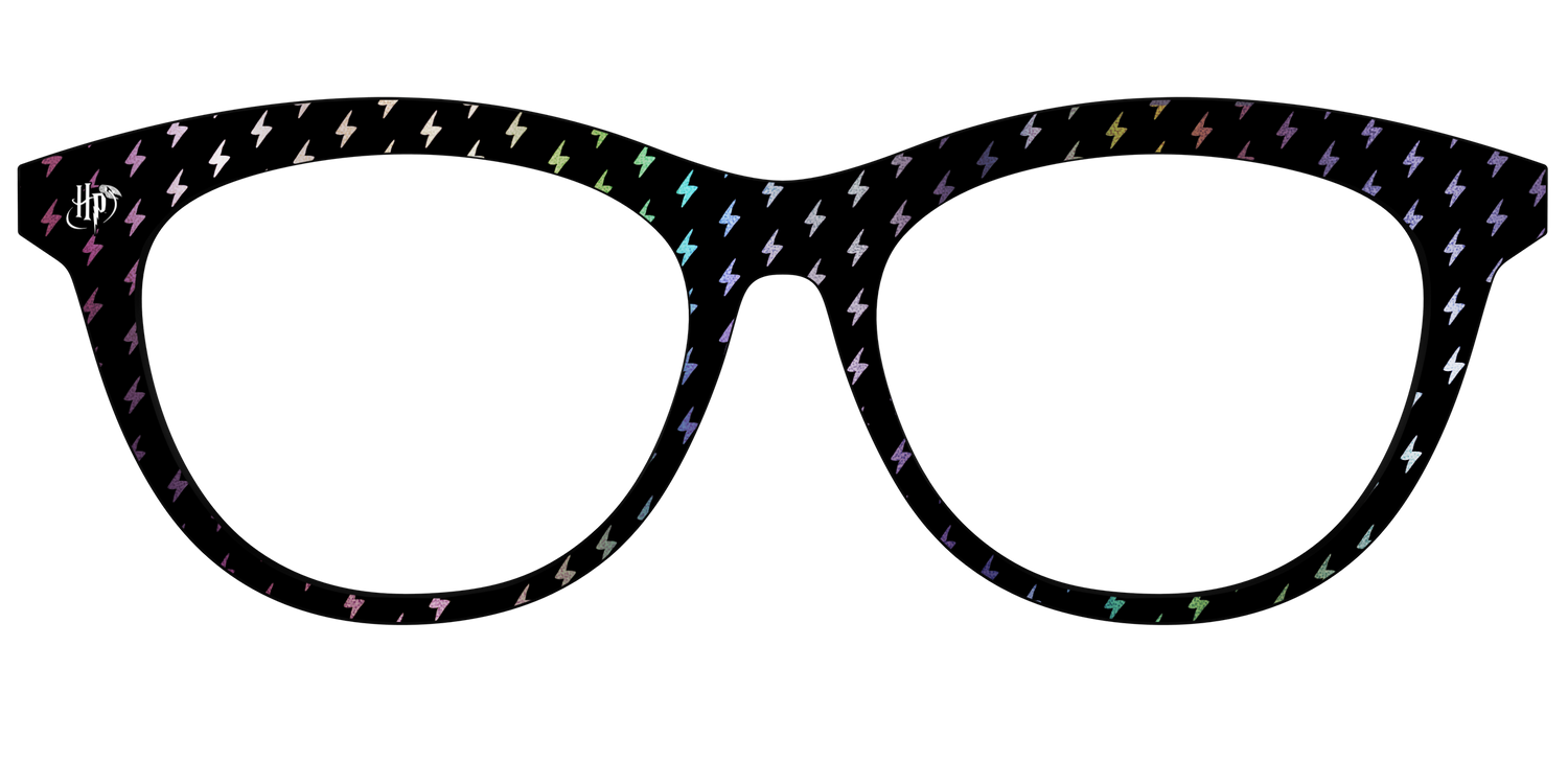 The Holographic Lightning Bolts - Front Top Image - Pair Eyewear