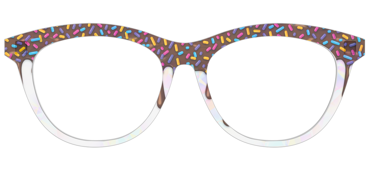 The Holographic Milkshake - Front Top Image - Pair Eyewear