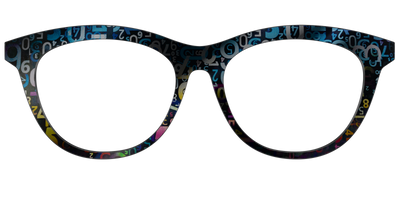 The Holographic Numbers - Front Top Thumbnail - Pair Eyewear