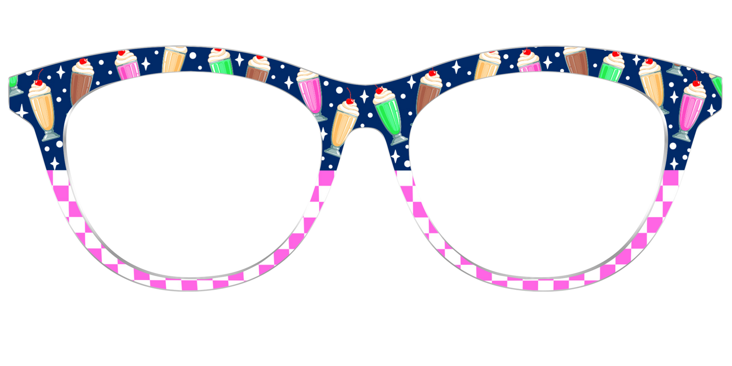 The Ice Cream Social Split - Front Top Image - Pair Eyewear