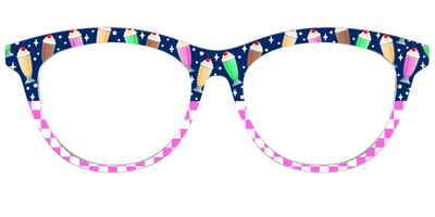 The Ice Cream Social Split - Front Top Thumbnail - Pair Eyewear