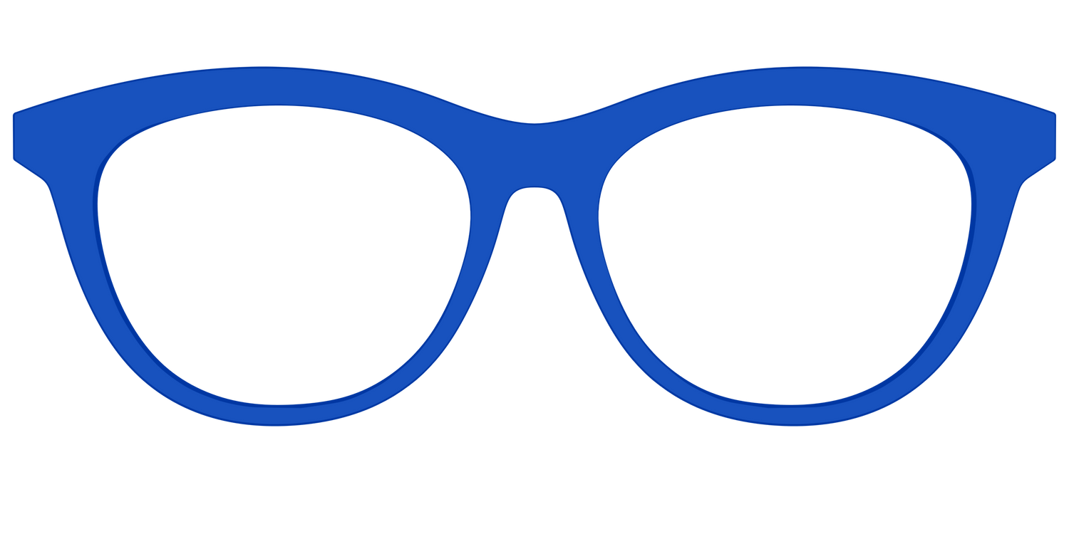 The Indigo - Front Top Image - Pair Eyewear