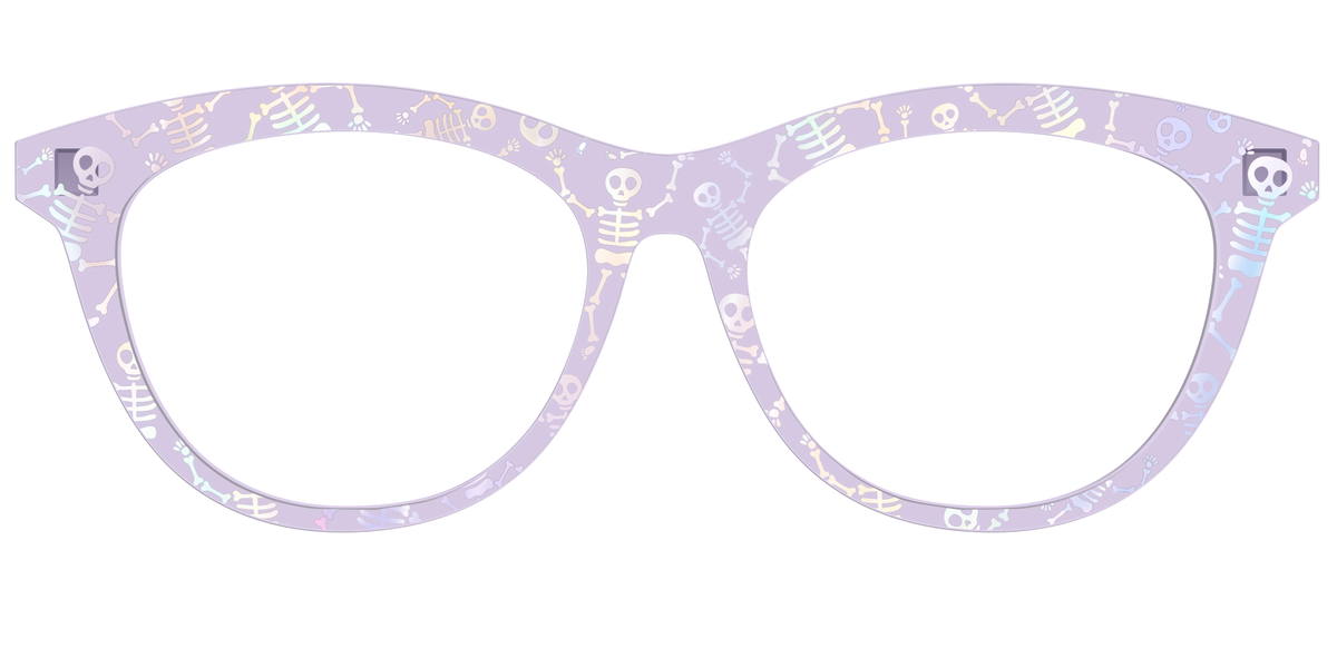 The Iridescent Groovy Graveyard - Front Top Image - Pair Eyewear