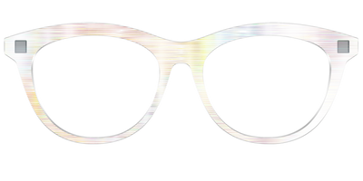 The Iridescent Strands Crystal - Front Top Thumbnail - Pair Eyewear