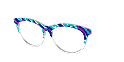 The Jazzy Scribble - Angle Top Thumbnail - Pair Eyewear