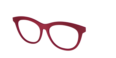 The Matte Burgundy - Angle Top Thumbnail - Pair Eyewear