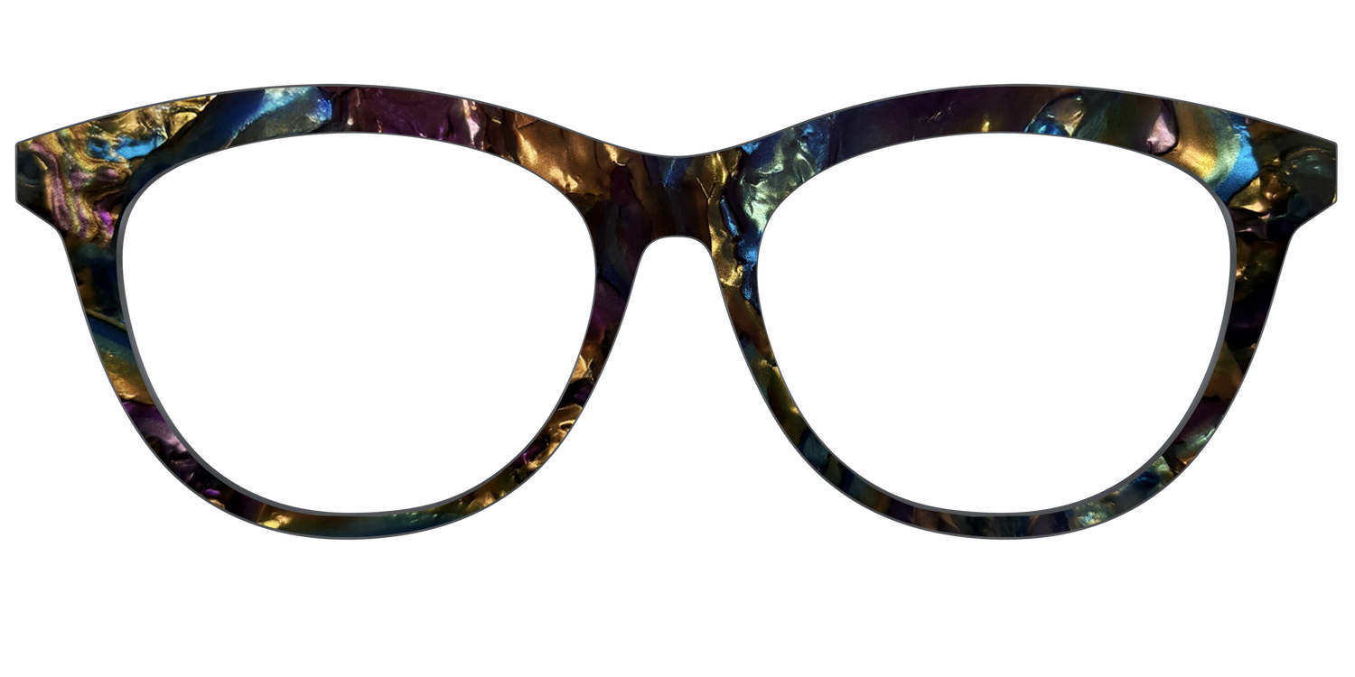 The Mercurius Bronze Pearl - Front Top Image - Pair Eyewear