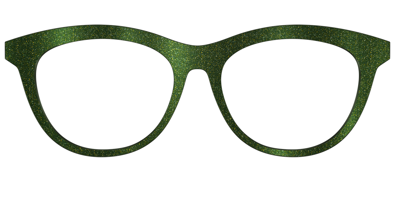 The Olive Shimmer - Front Top Image - Pair Eyewear