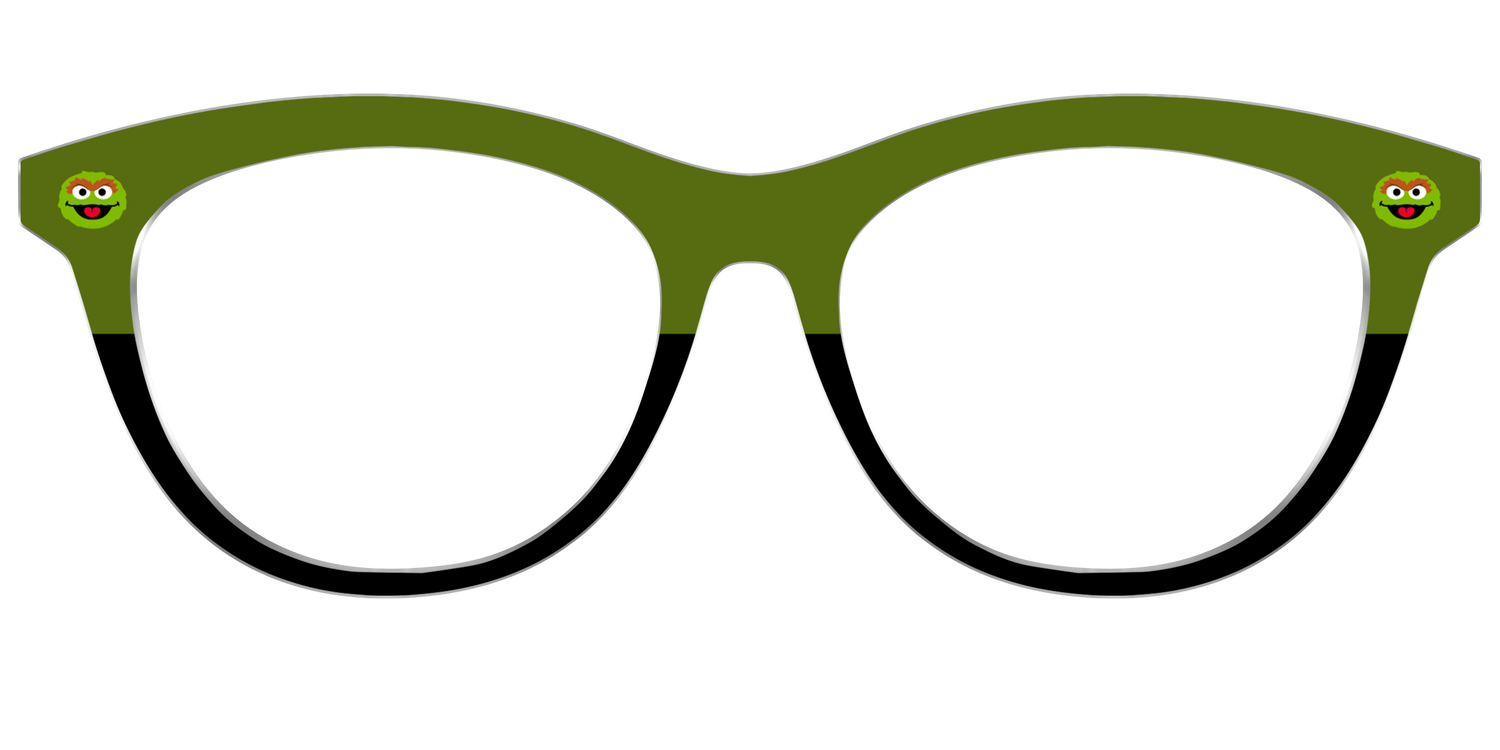 The Oscar the Grouch - Front Top Image - Pair Eyewear