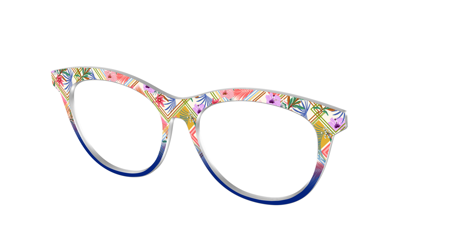 The Patchwork Scarves - Angle Top Image - Pair Eyewear