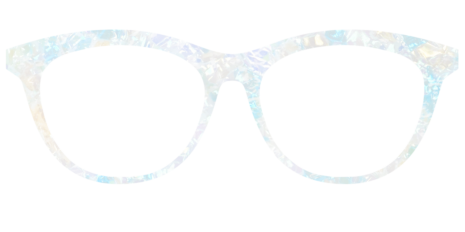 The Pearlescent Opal - Front Top Image - Pair Eyewear