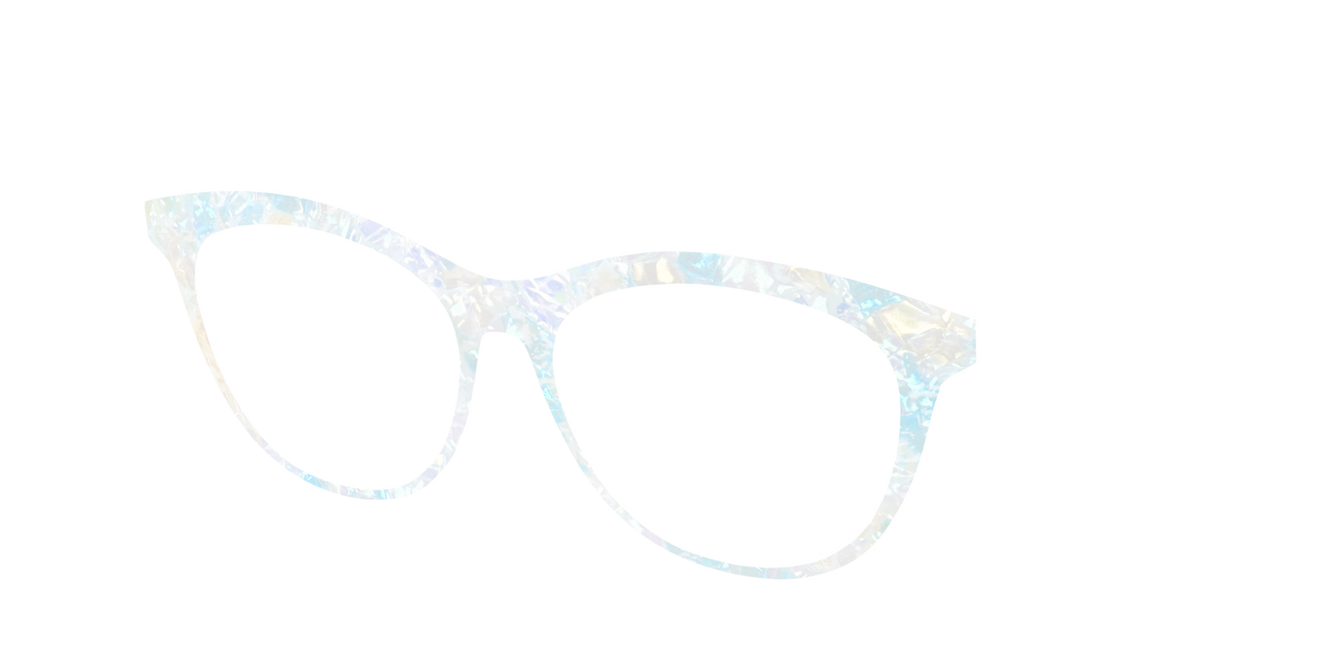 The Pearlescent Opal - Angle Top Image - Pair Eyewear