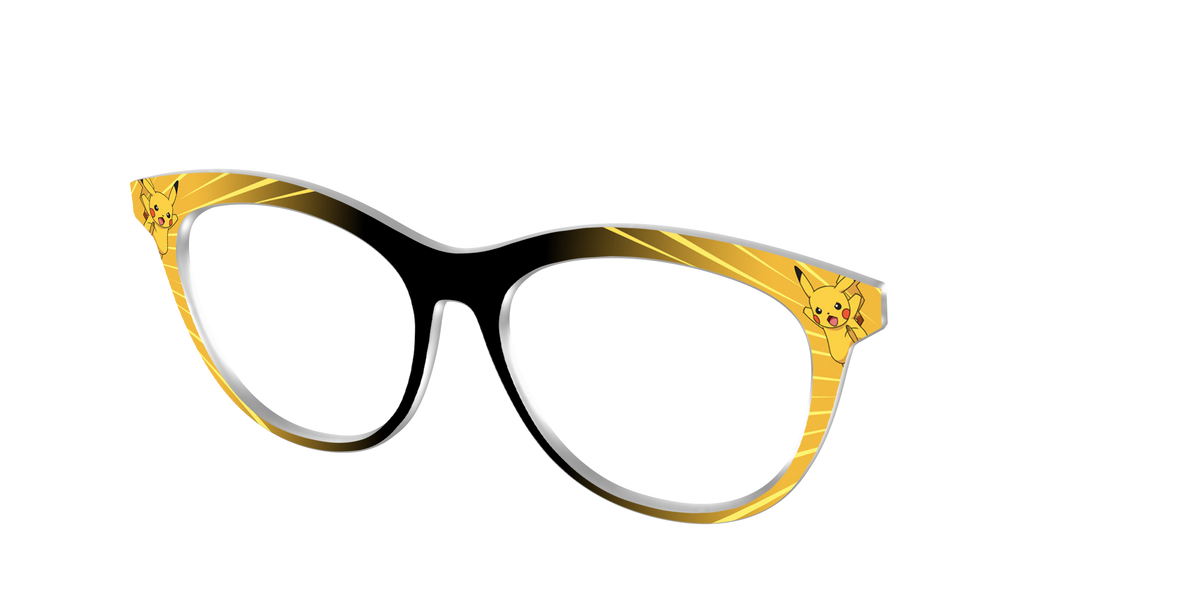 Pikachu Power - Angle Top Image - Pair Eyewear